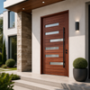 Solid Wood Pivot Door vs Steel & MDF Doors High-End Timber Door Factory
