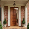 Solid Red Oak Front Single Door