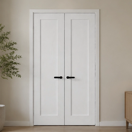 Premium Shaker Wood Pine Oak Front Exterior Doors