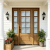 Double Sidelights Front Door