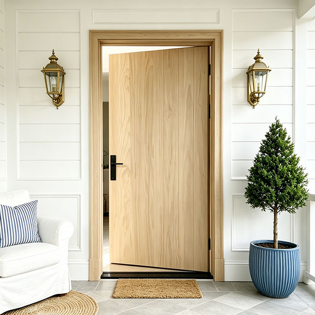 Pine Solid Core Flush Door Slab