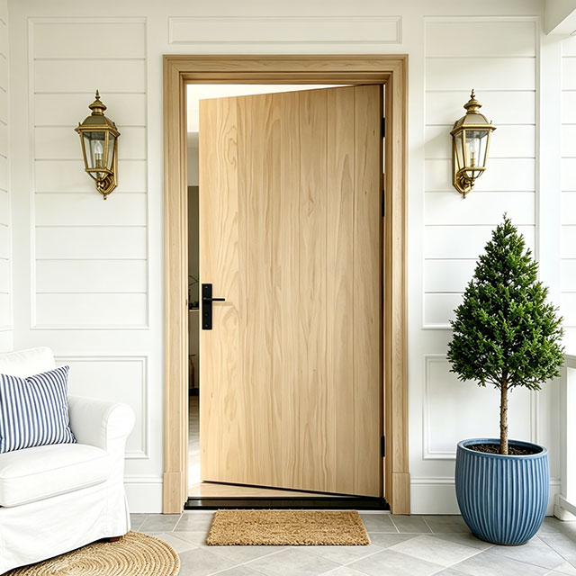 Pine Solid Core Flush Door Slab