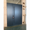 Factory Direct Solid Wood Entry Door with Solid Sidelight