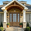Double Sidelights Front Door