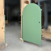 White Oak Solid Wood Arched Front Door