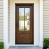 Solid Red Oak Entry Doors for Projects