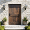 American Black Walnut Entrance Gate Solution for Residential Projects