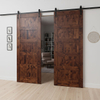 Solid Wood Indoor Sliding Double Barn Doors