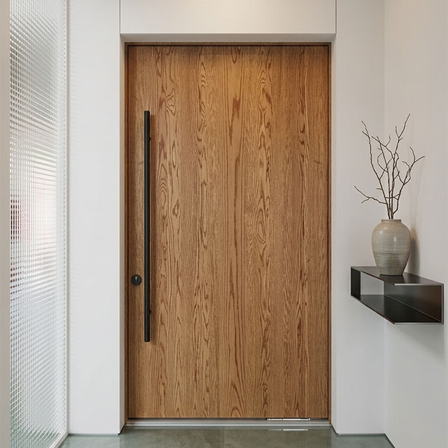 Architectural-grade Solid Wood Pivot Flush Door That Exude Luxury